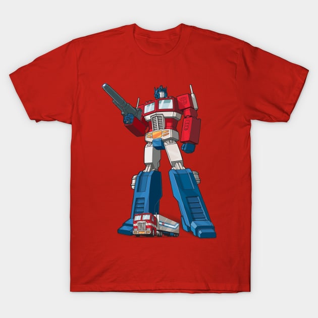 Optimus Prime T-Shirt by Pop Fan Shop